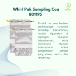 Whirl Pak Sampling Coa B01195